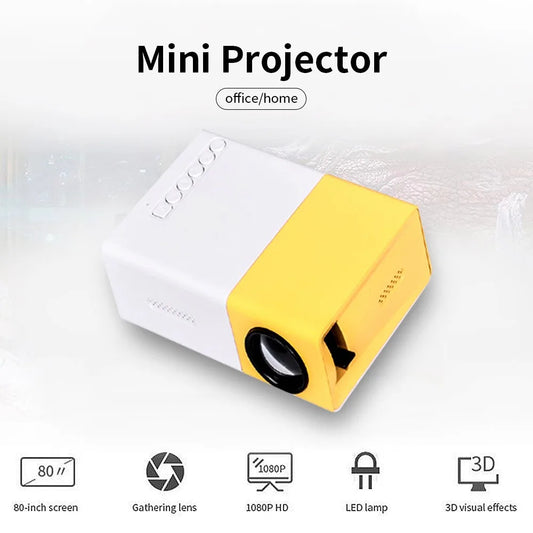 YG300™ Mini LED Wireless Projector