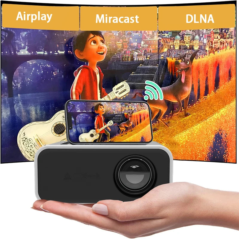 Home Theater LED Mobile Video Mini Projector